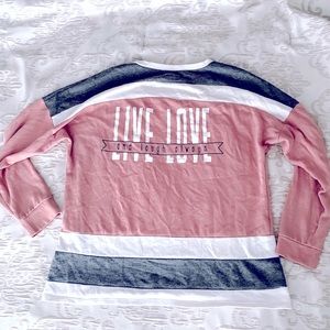 *3/$15 Bundle* Miss Chievous Live Love Sweatshirt
